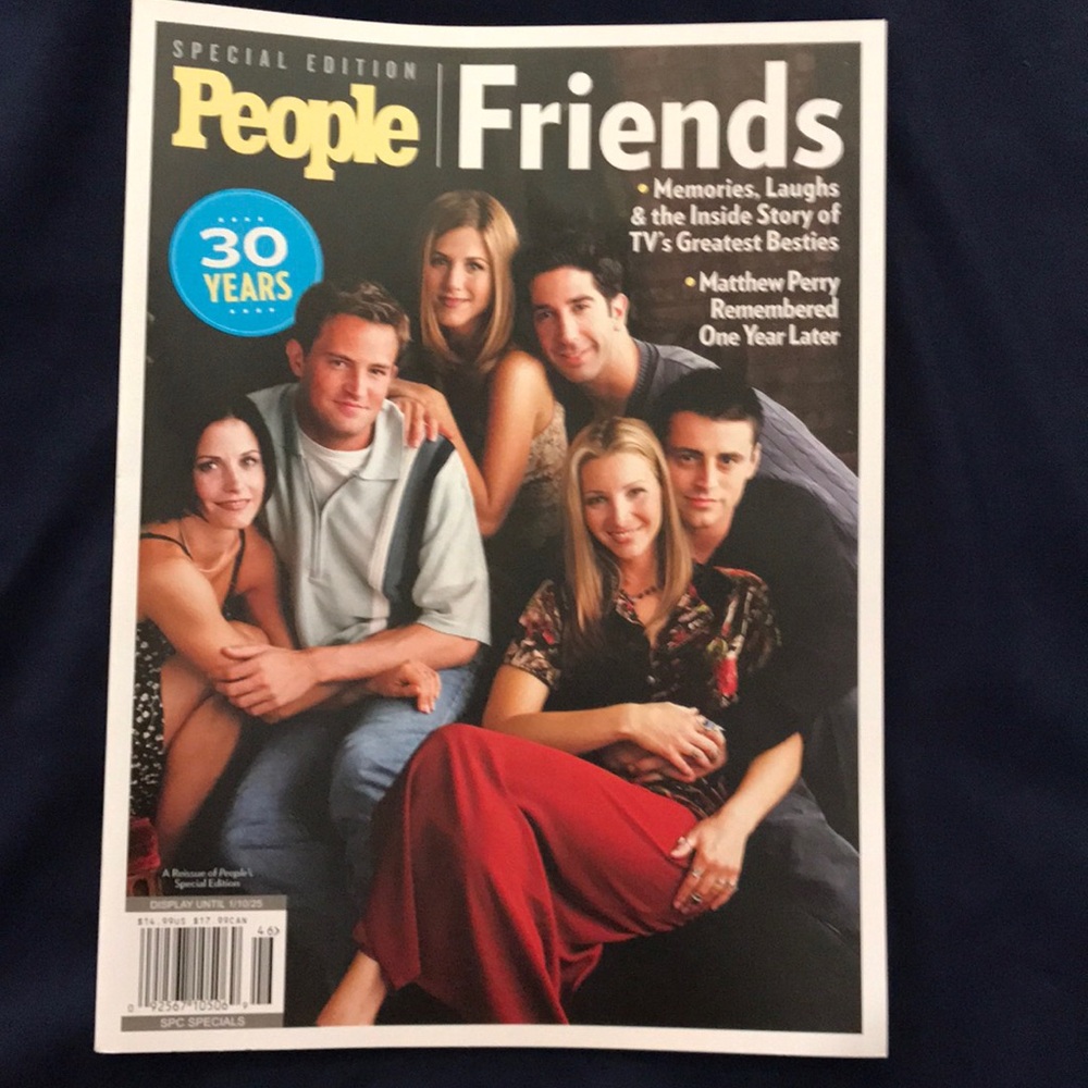 🟡🟡People Special Edition “Friends” 30 Year Anniversary Magazine🟡🟡
